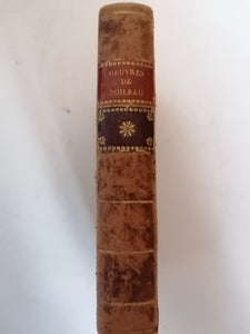 OEUVRES de BOILEAU DESPREAUX