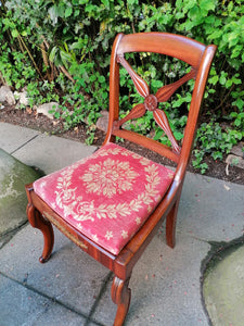 Paire de chaise d'époque Charles X 