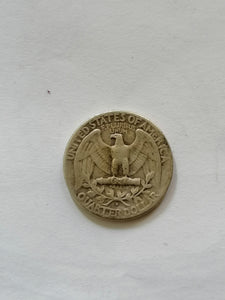 Quarter dollar 1952 en argent 