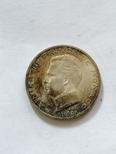 Charger l&#39;image dans la galerie, 5 fr Monaco 1960 en argent
