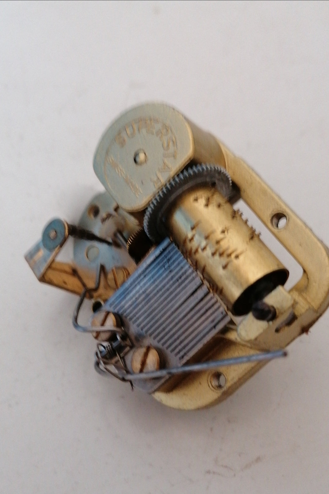 Mouvement mécanique de boîte à musique