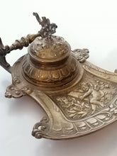 Charger l&#39;image dans la galerie, Encrier de bureau porte plume
