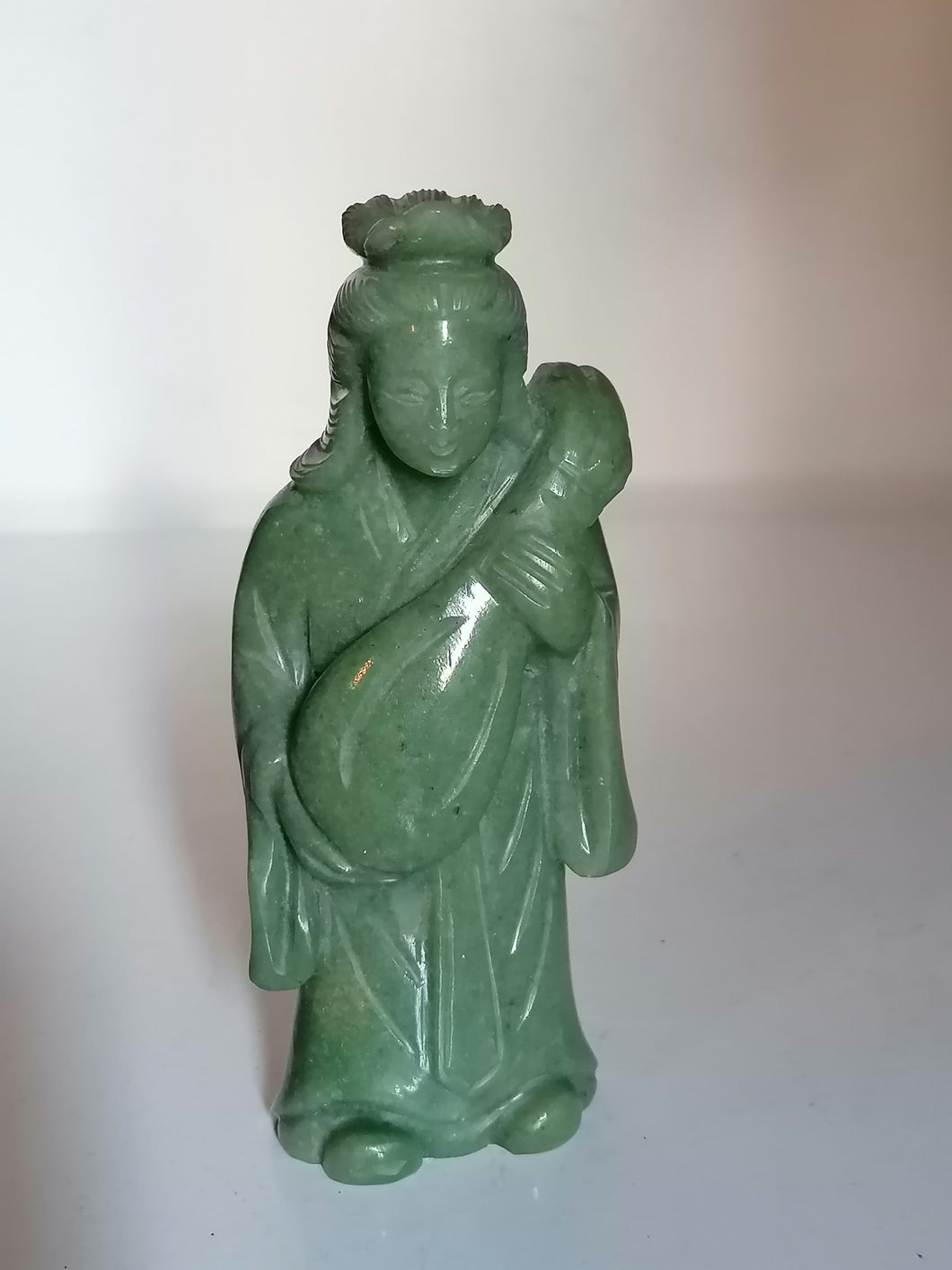 Statuette chinoise en néphrite.