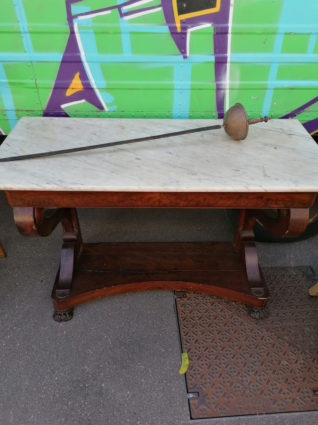 Console d'époque Empire