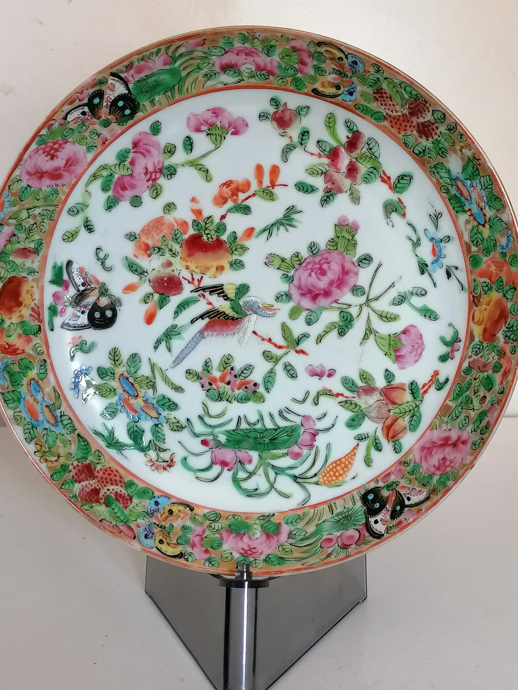 Paire d'assiète canton