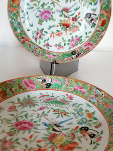 Paire d'assiète canton