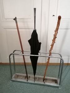Porte parapluie chromé des années 70