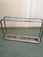 Charger l&#39;image dans la galerie, Porte parapluie chromé des années 70
