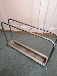 Porte parapluie chromé des années 70