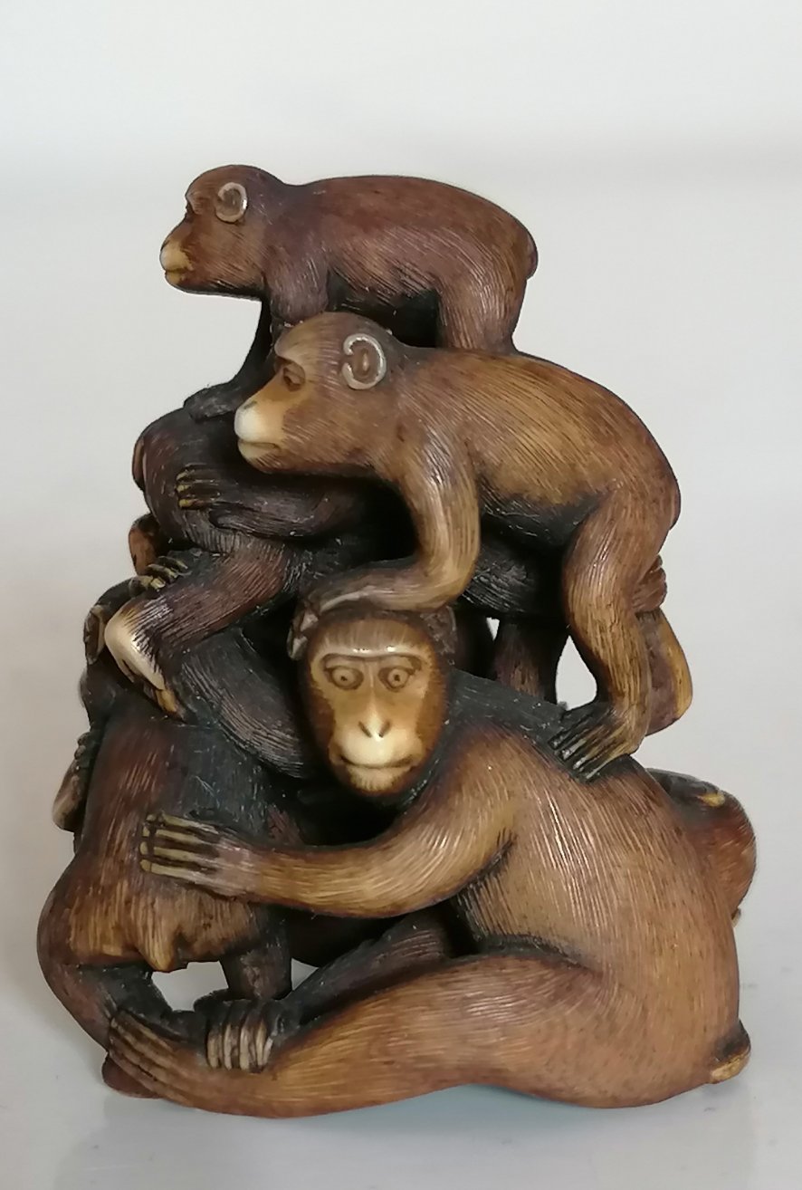 Exceptionnelle et fin  okimono