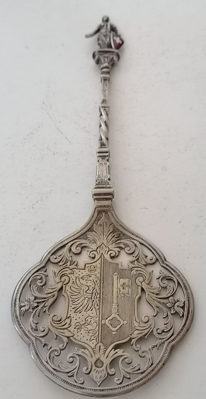 Cuillère de collection Genève  en argent