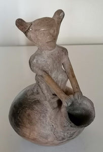 Vase en céramique zoomorphes Chimu
