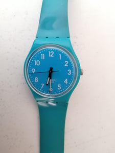 Swatch bleu turquoise 2009