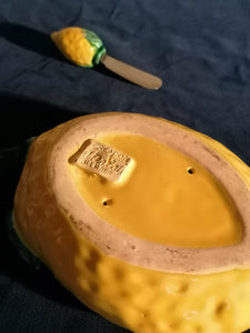 Beurrier en céramique de Vallauris
