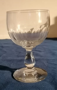 Verre à vin ballon à facette