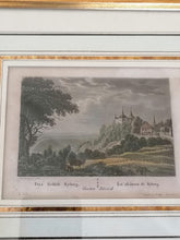 Charger l&#39;image dans la galerie, Gravure ancienne château canton de Zurich
