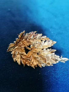EGGERT Broche Danoise  feuille 