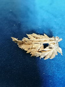 EGGERT Broche Danoise  feuille 