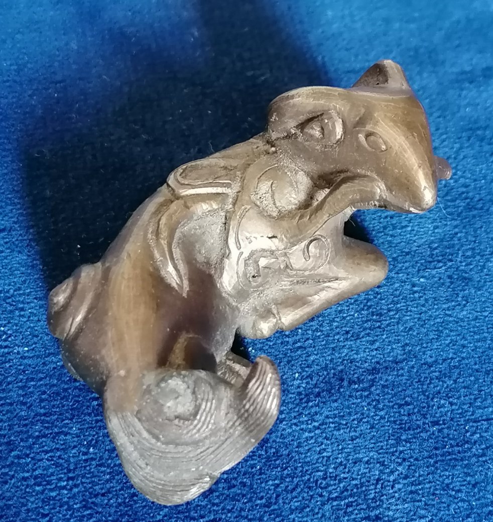 Petit bélier en bronze 