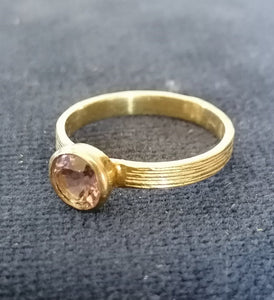 Bague Améthyste taillé