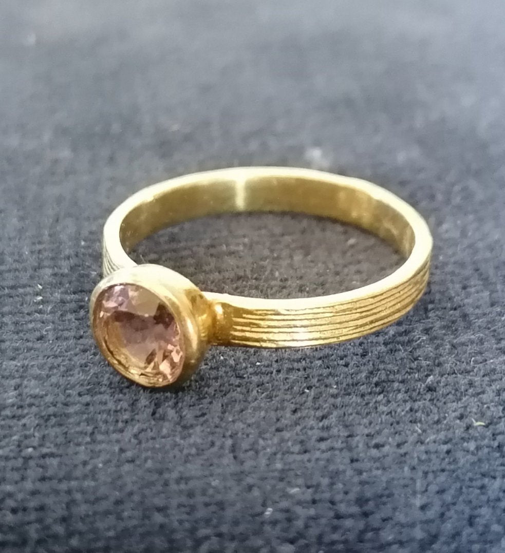 Bague Améthyste taillé