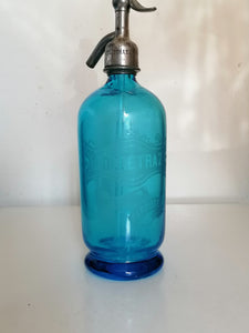 Jolie siphon bleu de Carouge