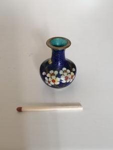Mini vase cloisonné Chinois