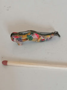 Petit couteau de collection en forme de chaussure