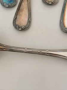 Christofle, 6 grandes cuillères 