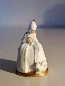 Figurine en porcelaine peinte de Vienne