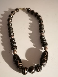 Collier vintage perle de murano 