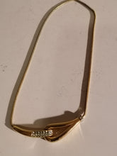 Charger l&#39;image dans la galerie, GIVENCHY collier ras du cou doré. 
