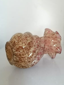 Murano ancien vase en verre soufflé