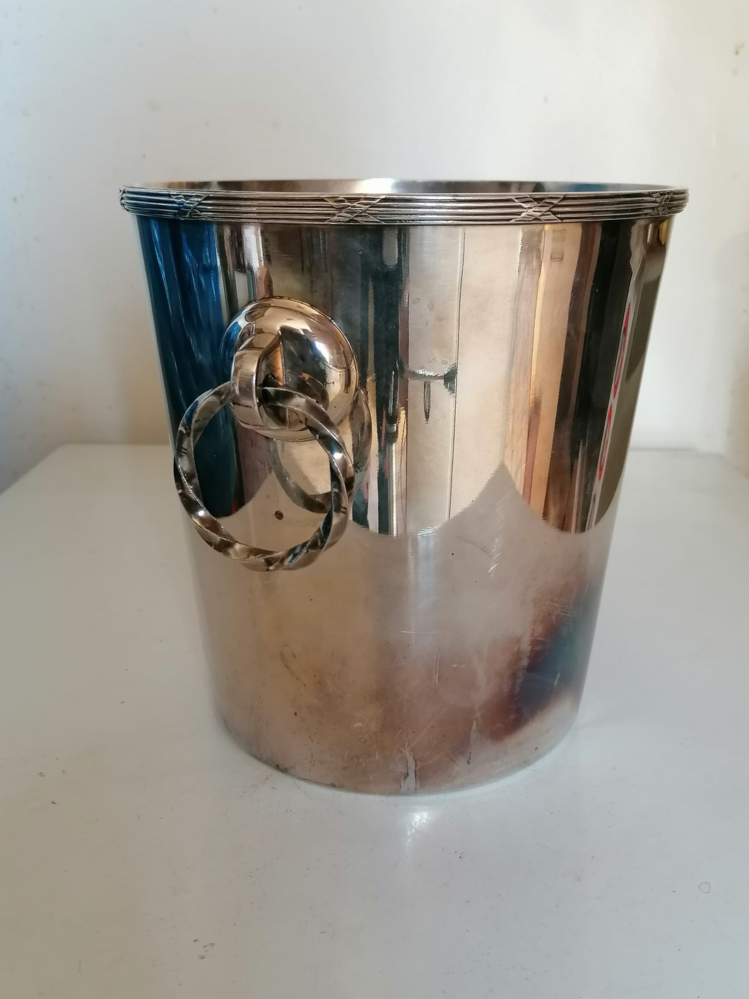 Seau à Champagne argenté de Beard 
