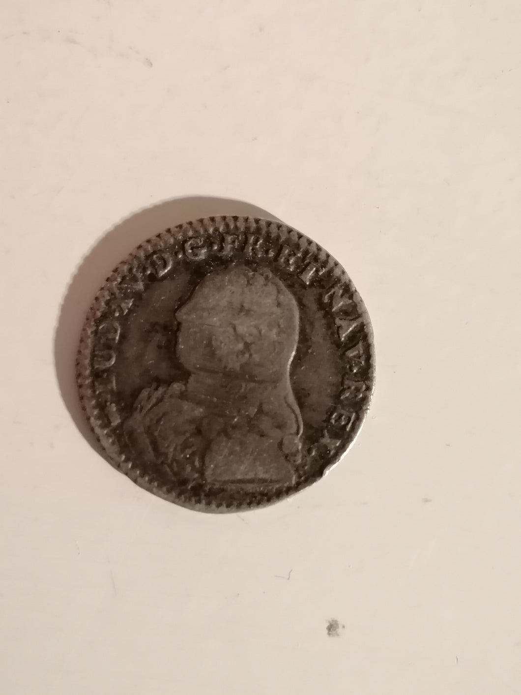 Louis XV 1/10 Ecu aux branches d'olivier 1730