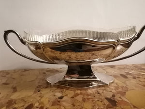 Grande coupe Art Déco  en métal 