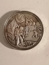 Charger l&#39;image dans la galerie, Médaille argent Amstrong sur la lune 1969
