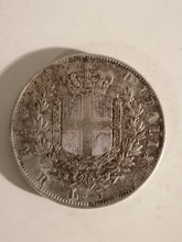 Charger l&#39;image dans la galerie, Italie, Victor Emmanuel II (1861-1878), 5 Lire 1876
