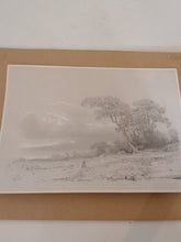 Charger l&#39;image dans la galerie, Dessin original paysage, Gustave Eugène Castan, né le 23 décembre 1823
