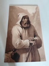 Charger l&#39;image dans la galerie, Portrait aquarelle d&#39;un moine Valaisan par Juliette Charlotte Hébert
