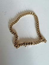 Charger l&#39;image dans la galerie, Bracelet vintage doré laminé 
