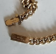 Charger l&#39;image dans la galerie, Bracelet vintage doré laminé 
