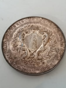 GLARUS Tir cantonal 1892 médaille en argent SUP