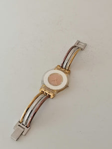 Swatch dame extra plate, avec bracelet d'origine