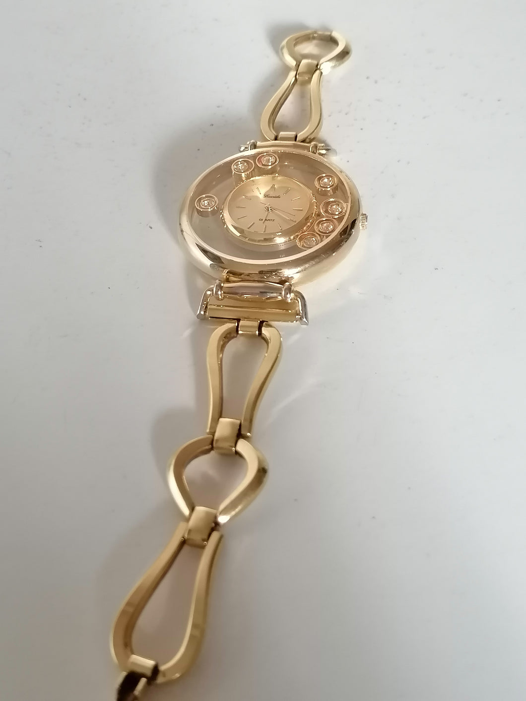 Lucida quartz doré. Modèle année 80.