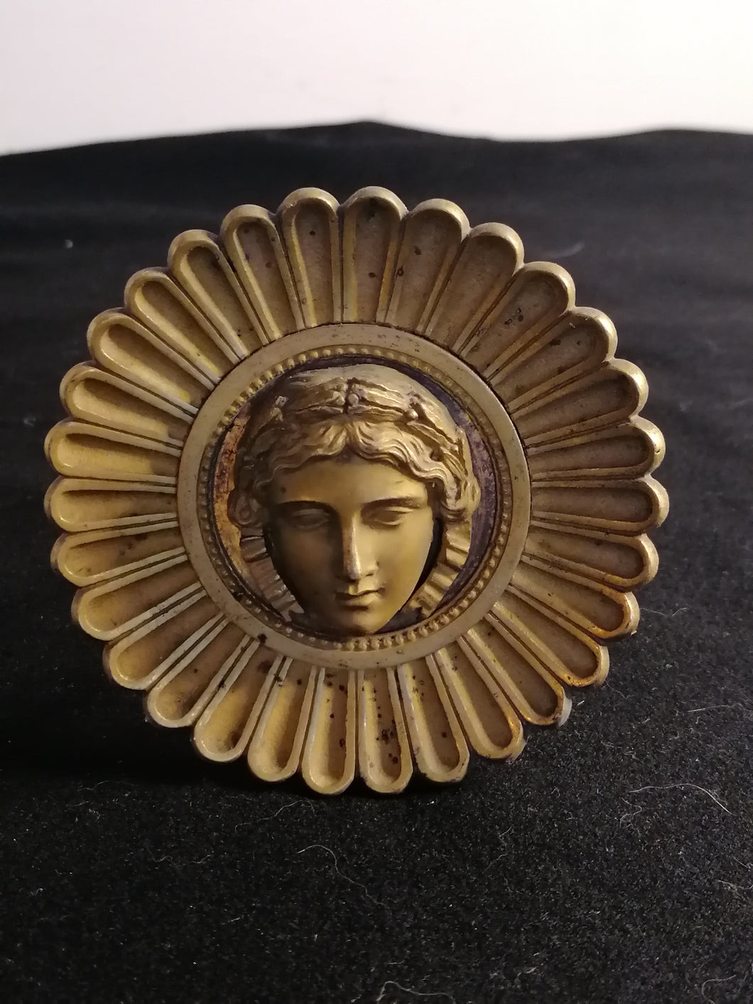 Embrase d'époque Empire en bronze
