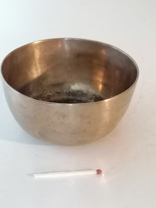 Ancien bol chantant tibétain 7 métaux,