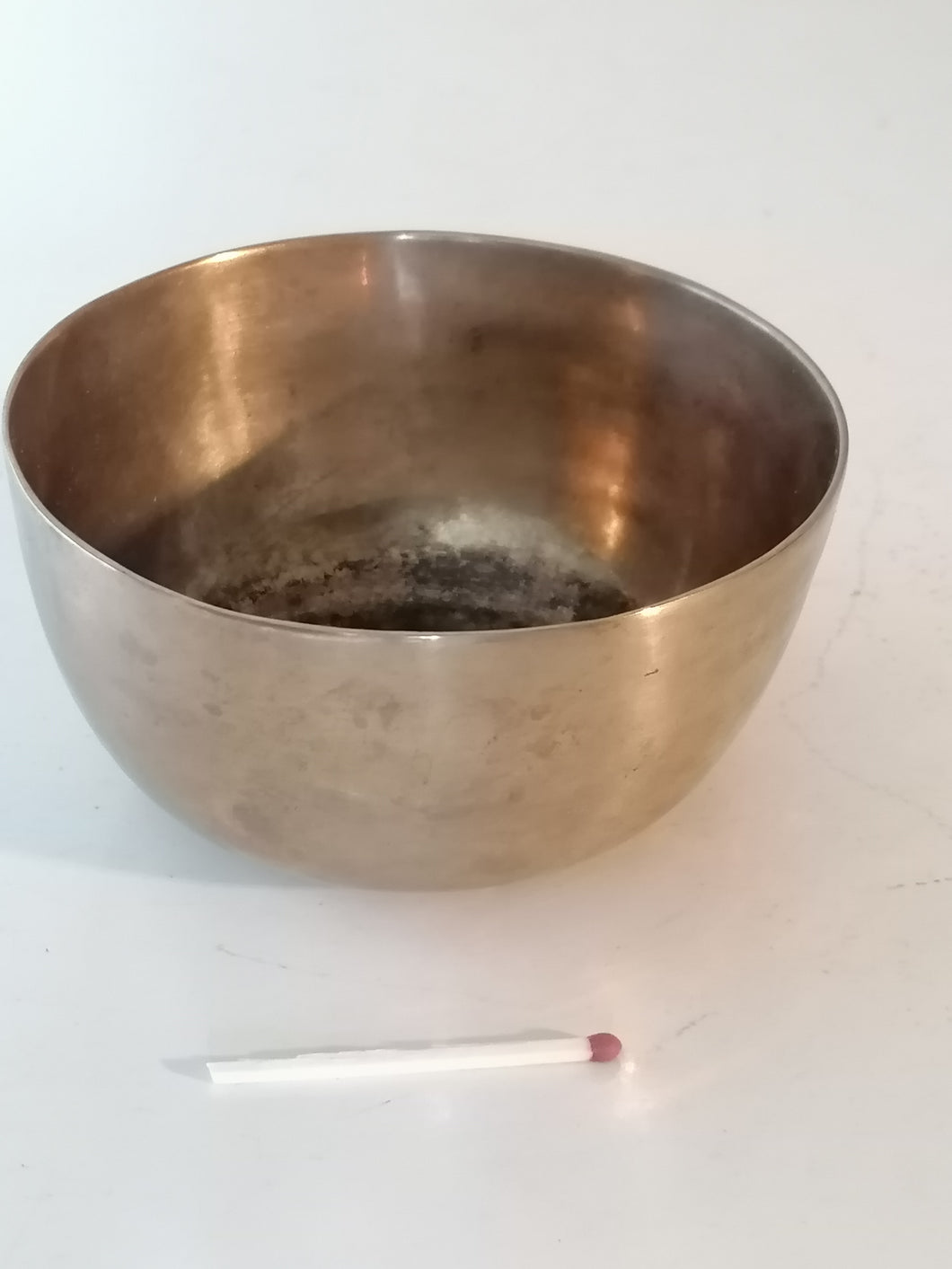 Ancien bol chantant tibétain 7 métaux,