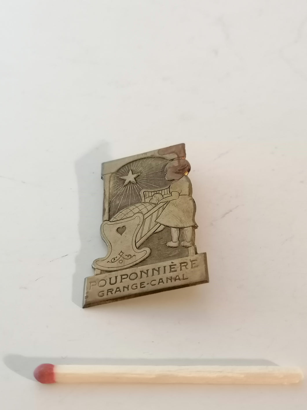 Médaille pouponnière Grange Canal 