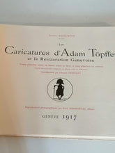 Charger l&#39;image dans la galerie, Caricature d Adam topffer, 1917. Bonne état générale 
